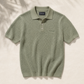 Open-Knit Polo - Men