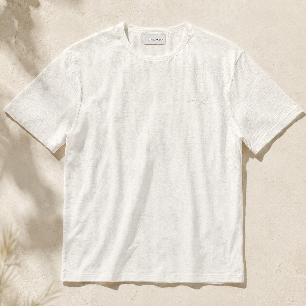 Linen Blend Tee - Men