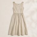 Linen Midi Dress - Women